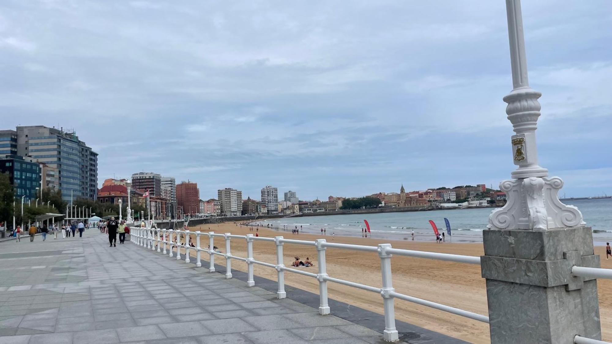 Apartamento Playa De Gijon Ngoại thất bức ảnh